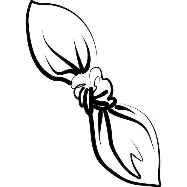 bows tied vector