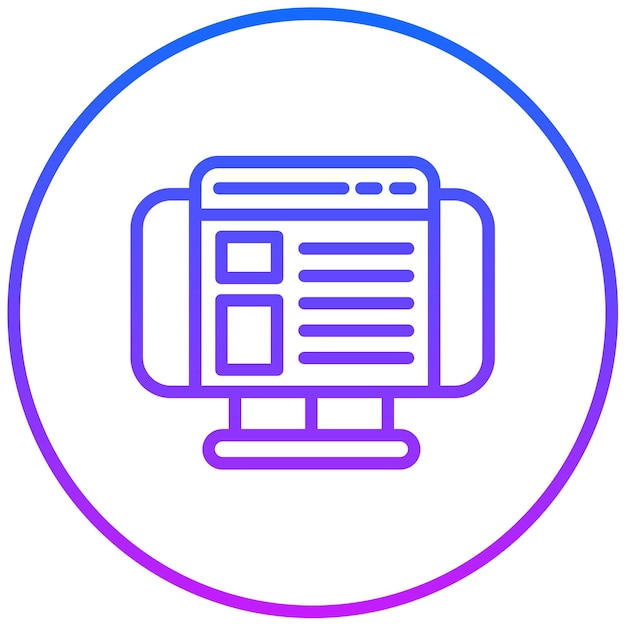 Bowser Layout Vector Illustratie