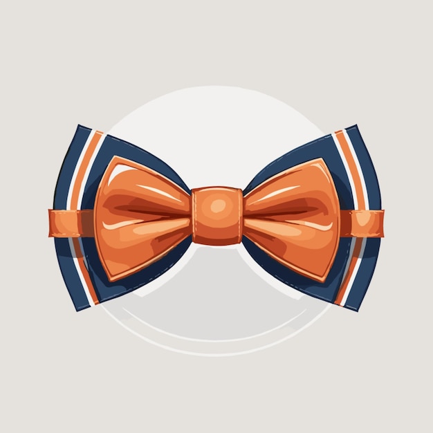 Vector bowtie vector on a background