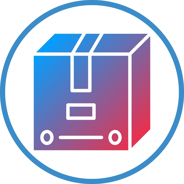 Vector box icon style