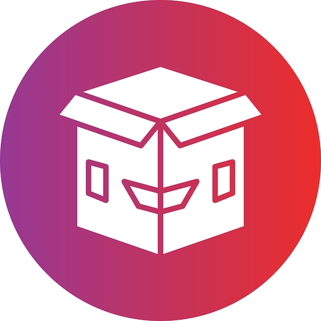 Box Opened Icon Style