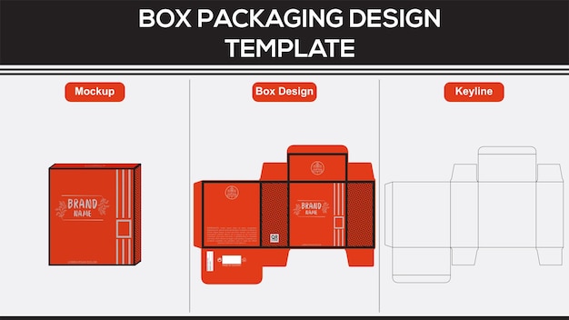 Box Packaging Design Template