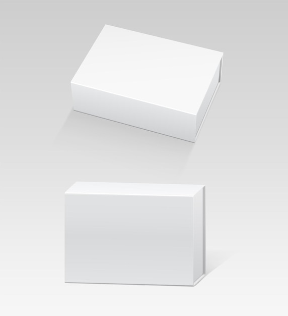 Box packaging mockups