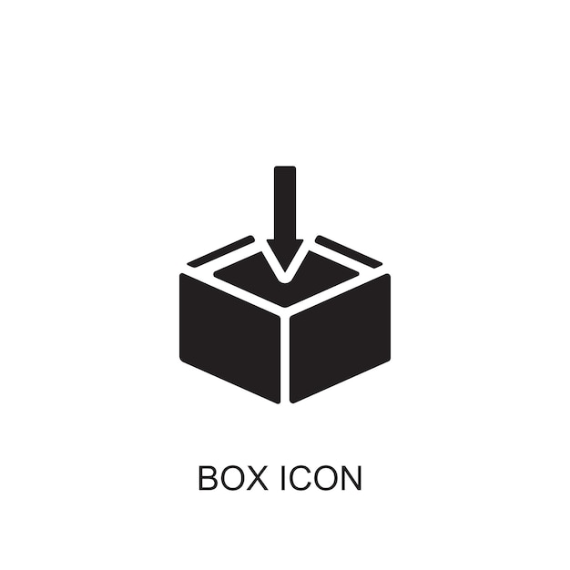 Box vector icon icon