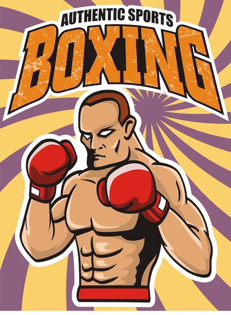 Boxing authentic sports