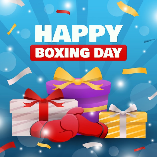 Boxing Day Illustration