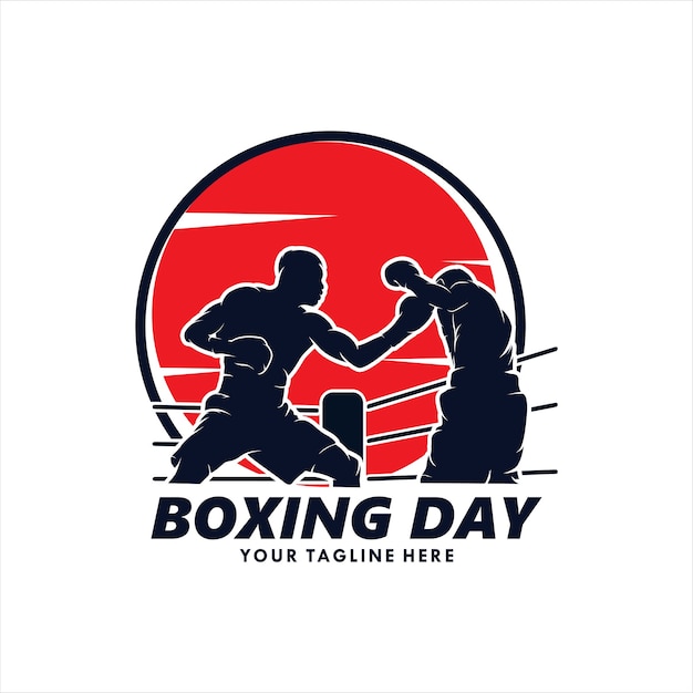 Boxing day logo design