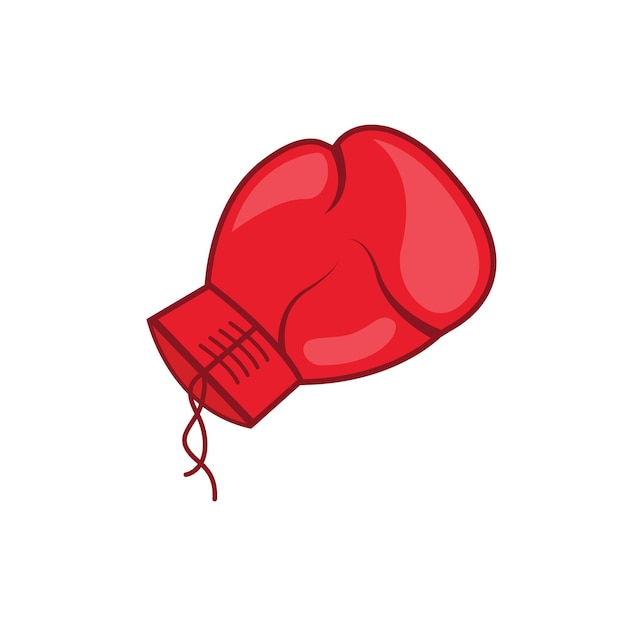Vector boxing glove icon vector illustration design template