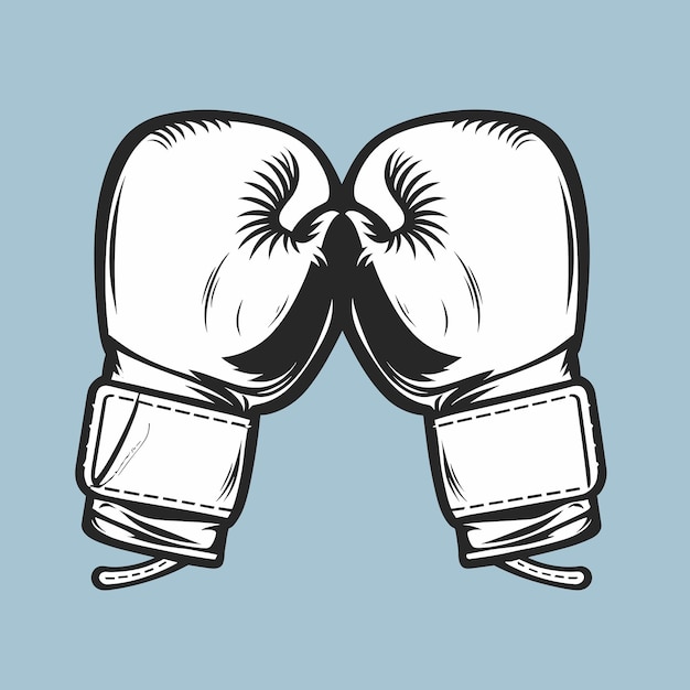 Boxing glove vector illustration