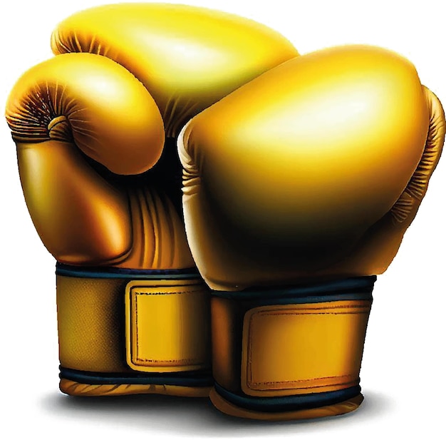 boxing gloves glove vector art digital illustration image