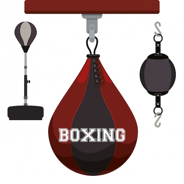 Boxing icon design 