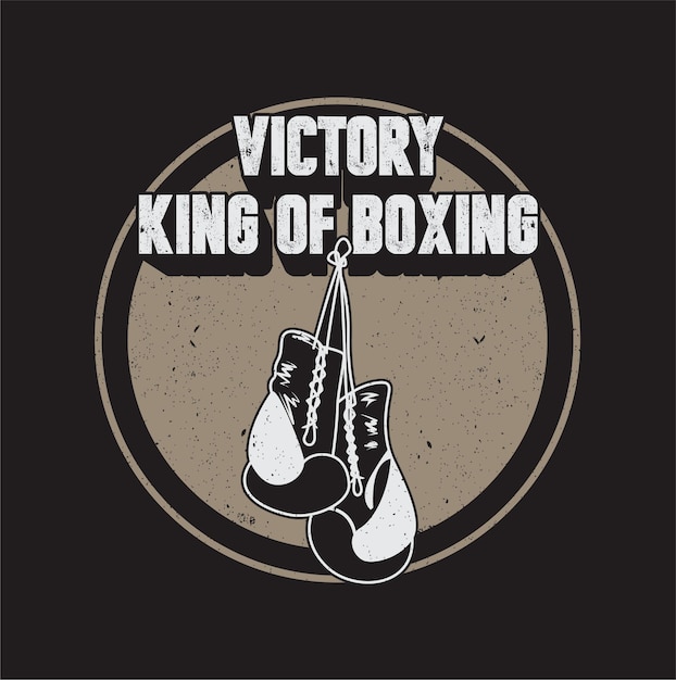 Vector boxing isolated stock illustration