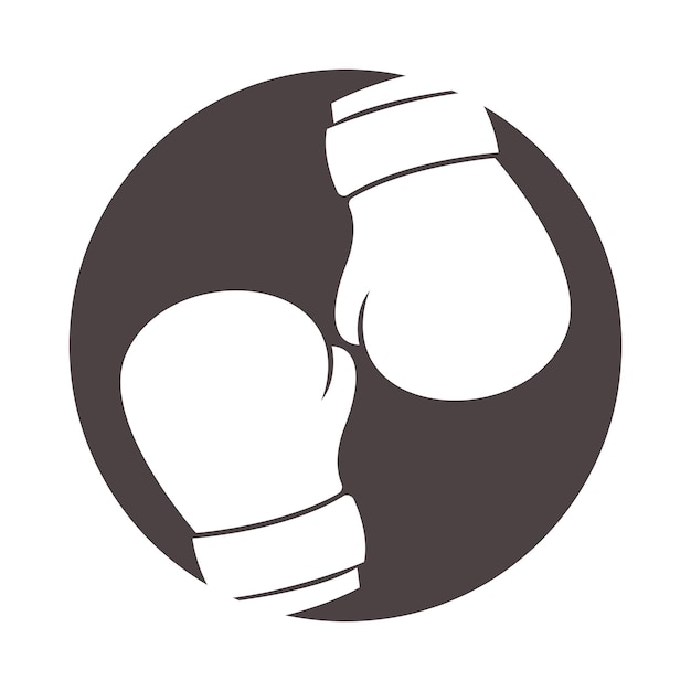 Boxing logo icon design