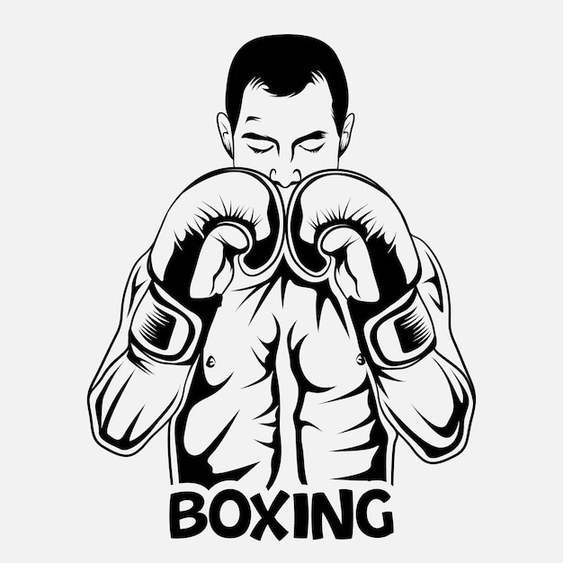 Vector boxing vector graphics