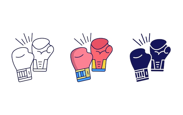 Boxing vector icon