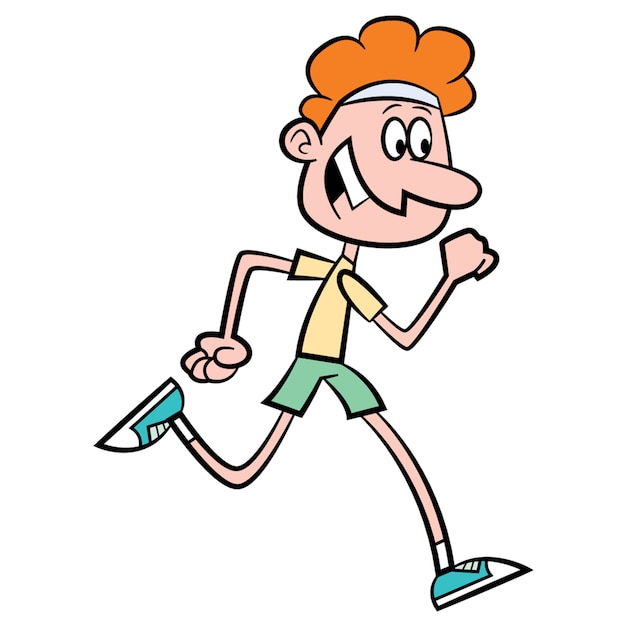 Boy running