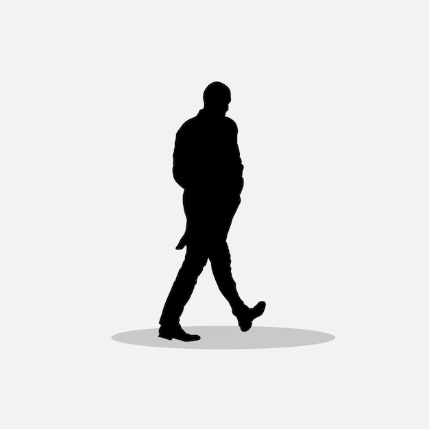 Boy walking vector png