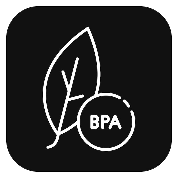 Bpa vector illustration