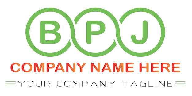 BPJ Letter Logo Design