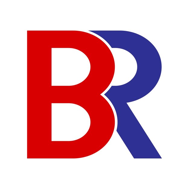 Vector br letter logo