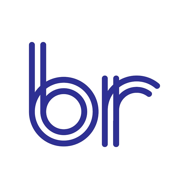 BR letter logo