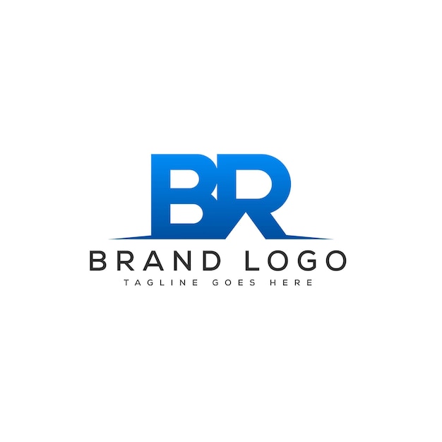 BR logo ontwerp sjabloon vector grafisch branding element