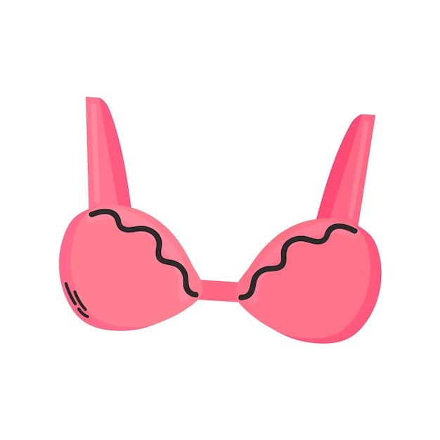 Bra icon clipart avatar logotype isolated vector illustration