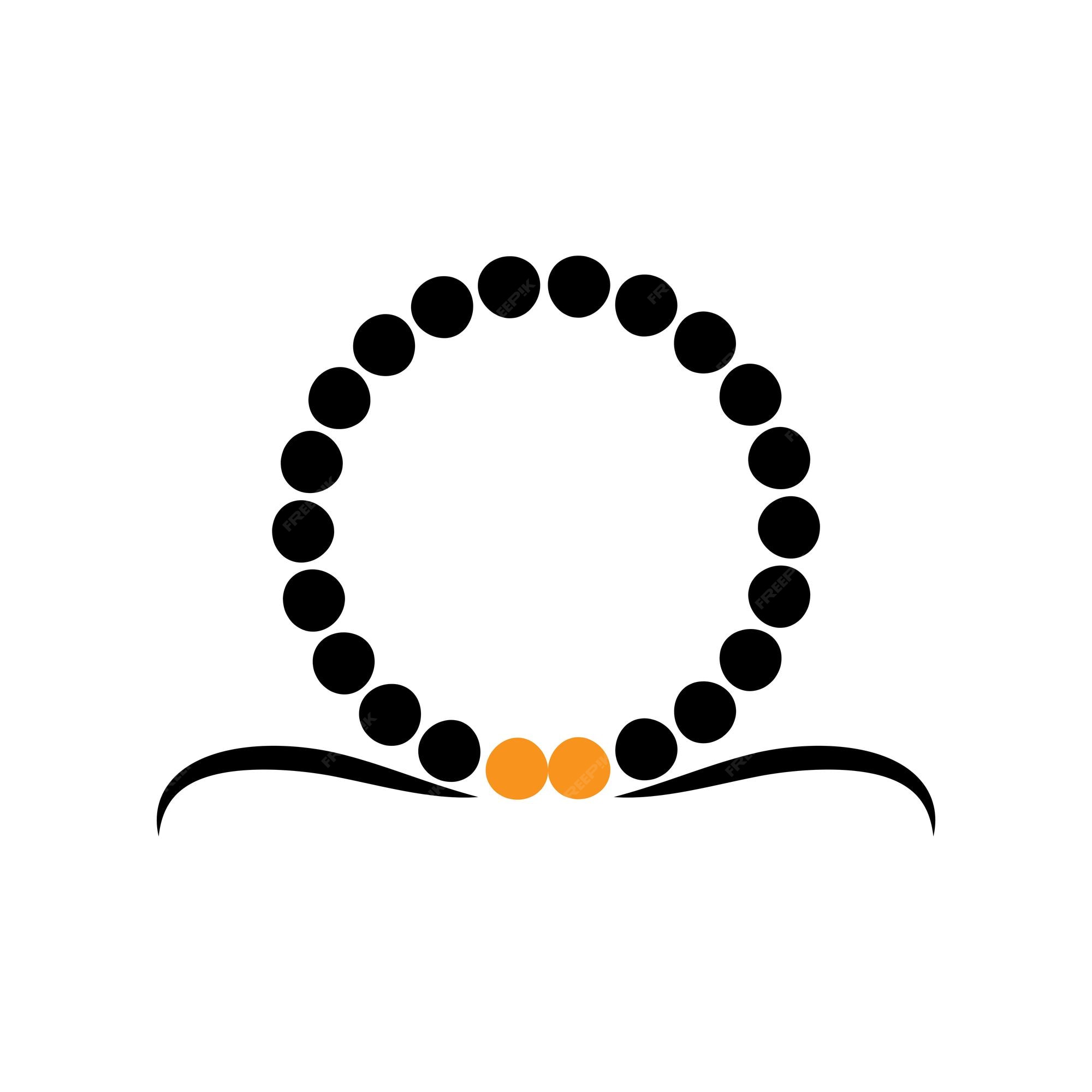 Premium Vector Bracelet icontrendy bracelet logo concept on white