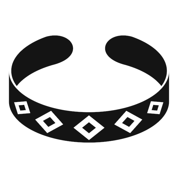 Bracelet icoon Eenvoudige illustratie van bracelet vector icoon voor webontwerp geïsoleerd op witte achtergrond