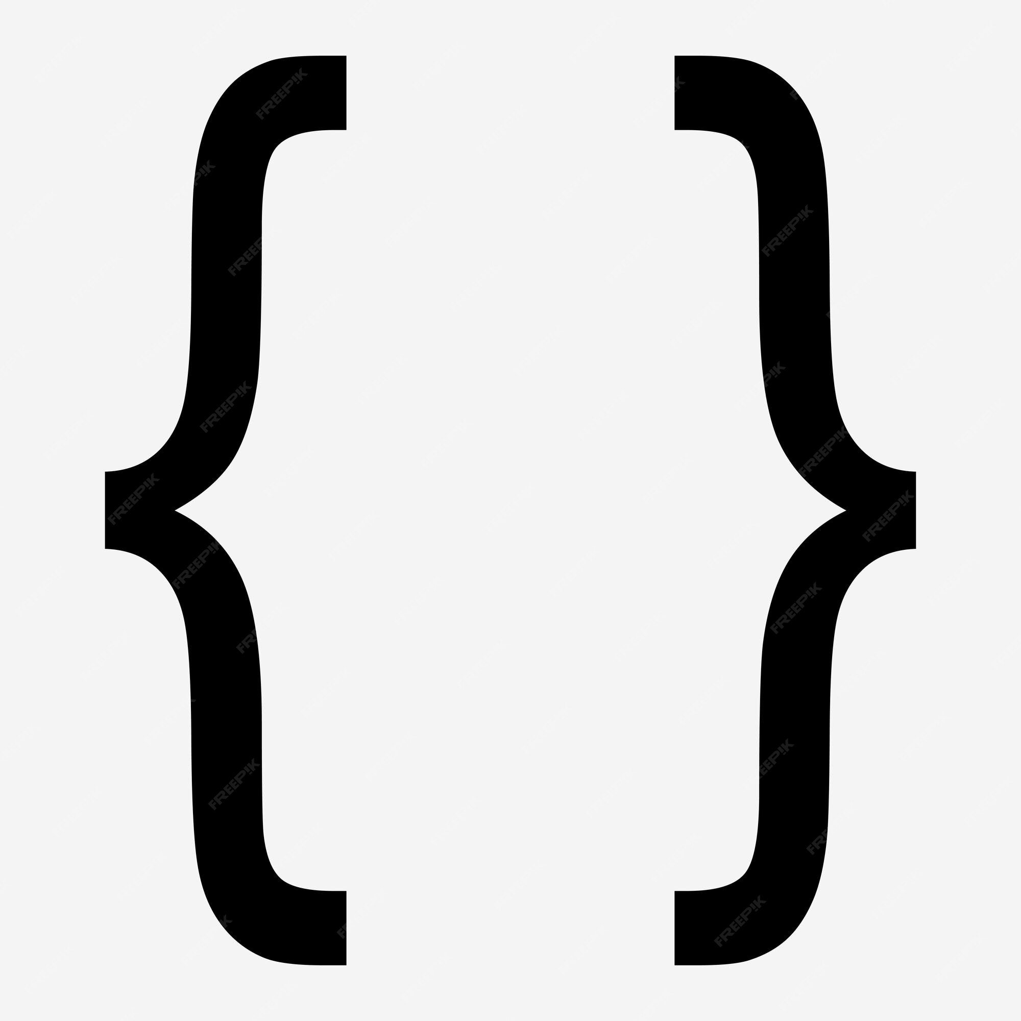 premium-vector-bracket-symbol-icon