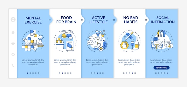 脳の健康オンボーディングテンプレート