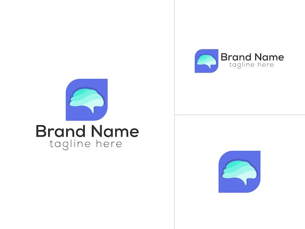 Brain logo design - Brand logo design