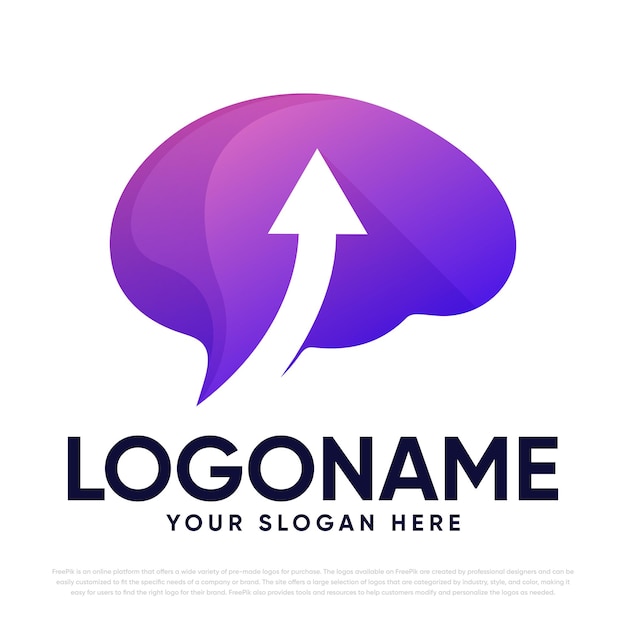 Brain logo design