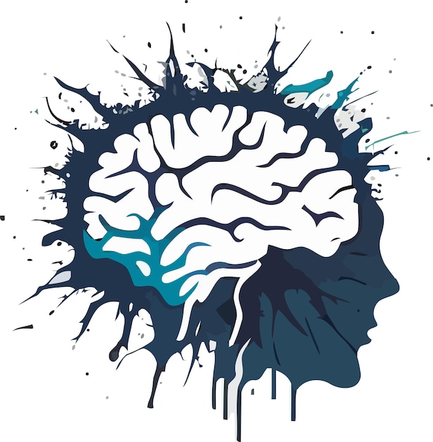 brain logo vector
