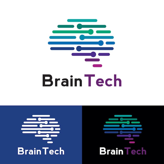 Brain tech logo