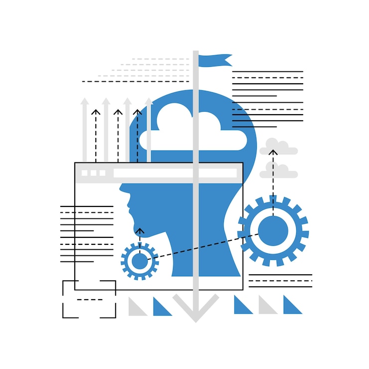 Vector brain training exercise