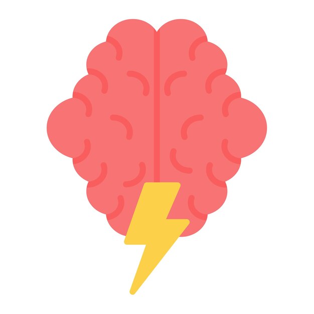 Brainstorming Flat Illustration