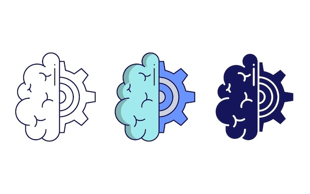 brainstorming vector icon