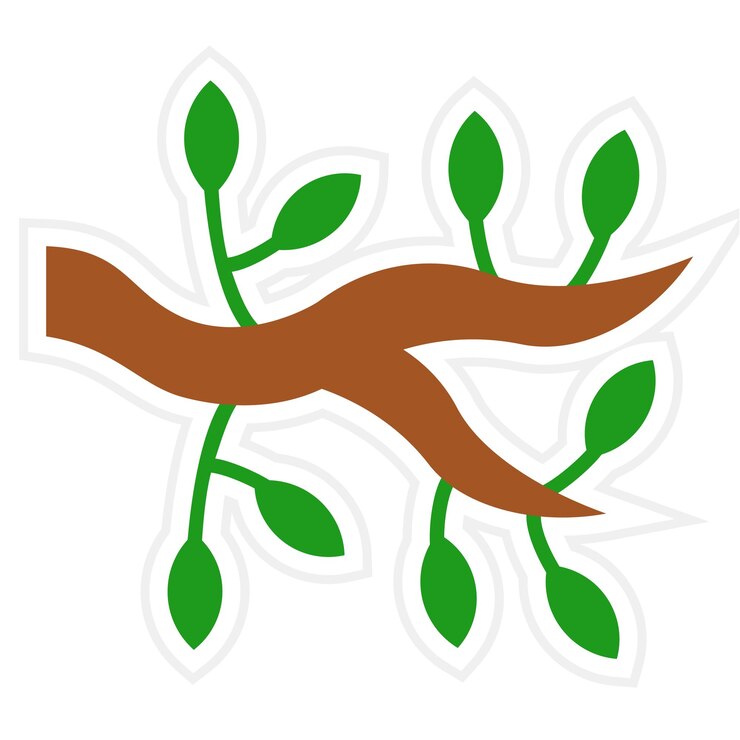 Vector branch icon