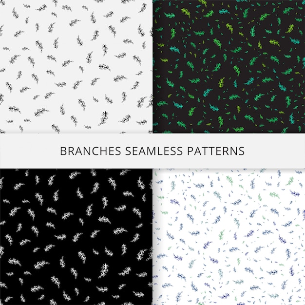 Branch seamless pattern