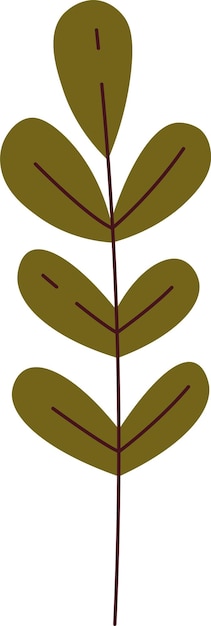 Branch With Leaves