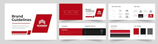 Brand guidelines or landscape brand Identity guidelines