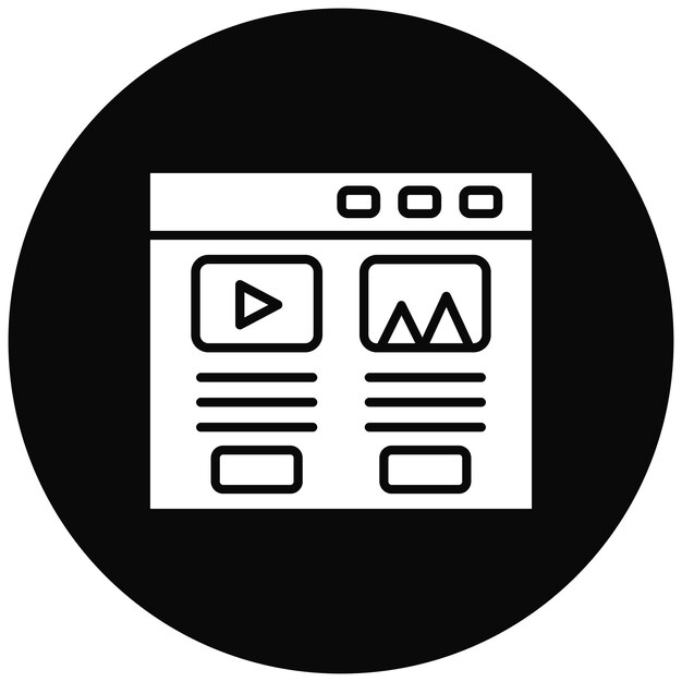 ブランドアイコンのベクトルイメージ - SEOとSEMに使用できます