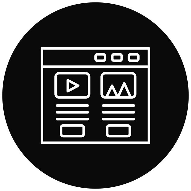 ブランドアイコンのベクトルイメージ - SEOとSEMに使用できます