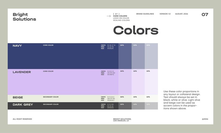Vector brand identity guideline template to create visual identity of your company