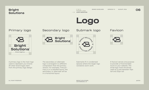 Vector brand identity guideline template to create visual identity of your company