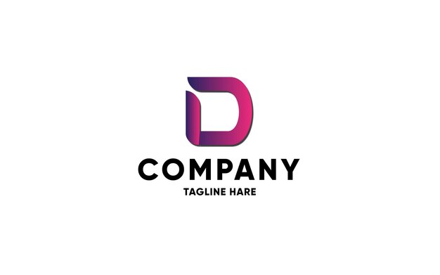 Brand letter d design