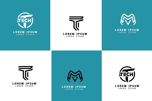 Vector brand logo design vectoro