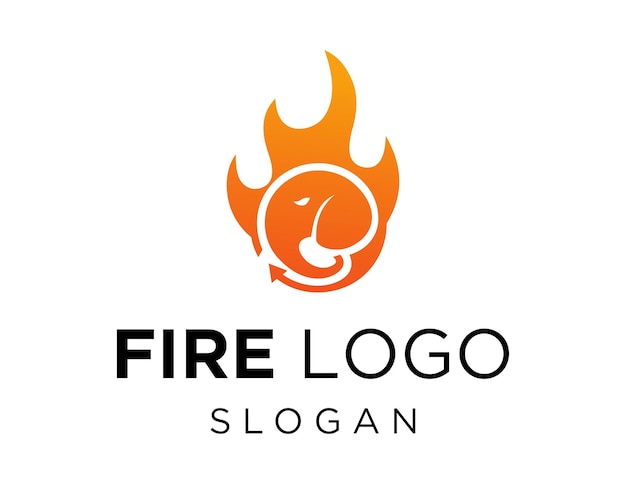 brand logo ontwerp