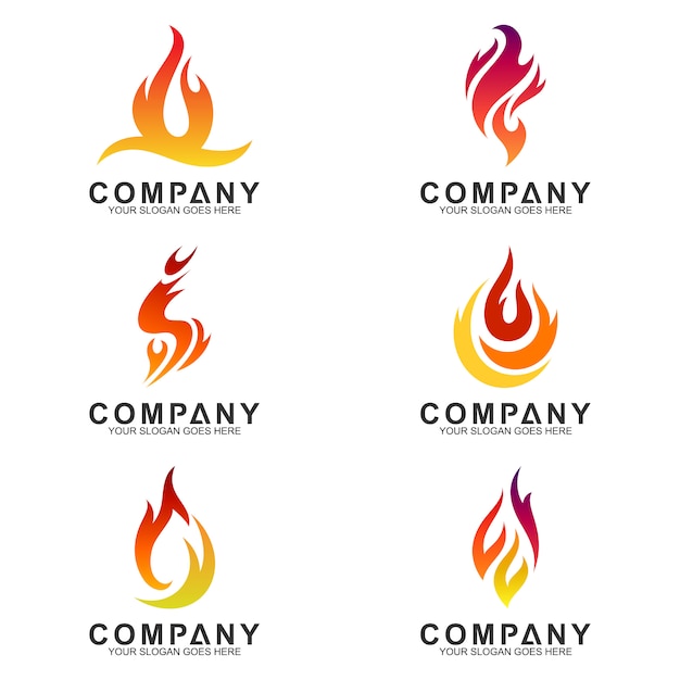 Brand logotype verzameling